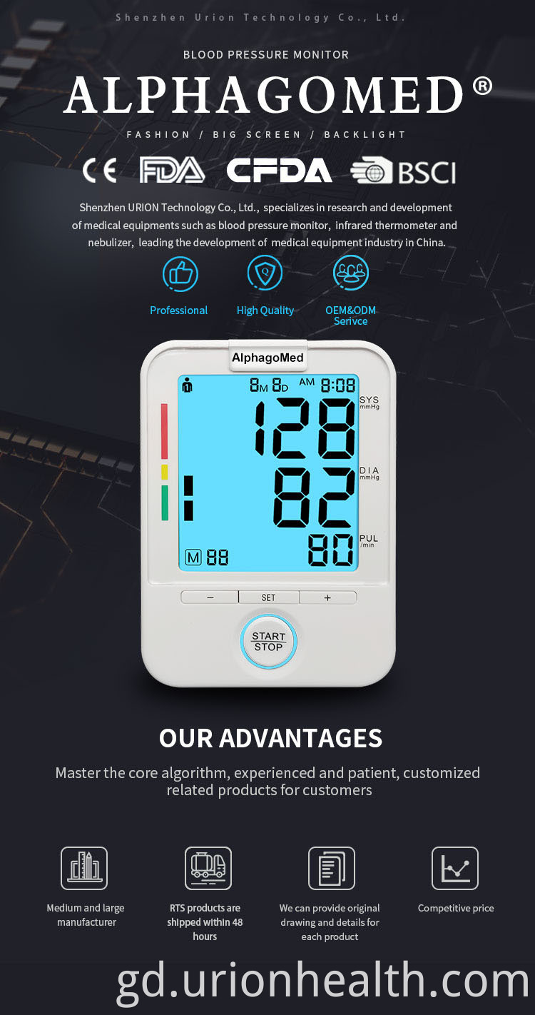 Bp Monitor Digital Bluetooth A Blood Pressure Monitor